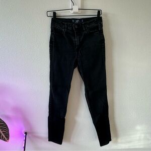 Faded Black Hollister Skinny Jeans 5S